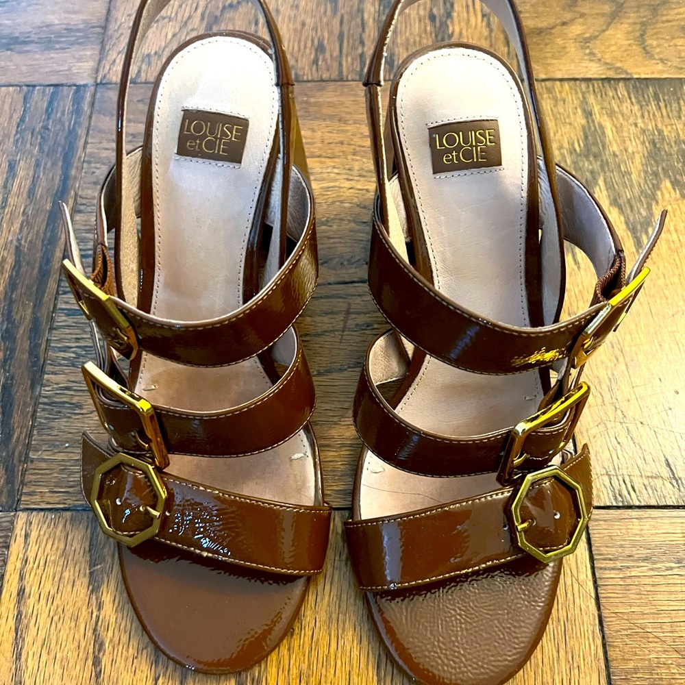 Brown High Heels worn once